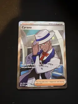 Pokemon TCG Cyrano 230/191 Surging Sparks Ultra Rare Trainer Near Mint Condition - Image 1