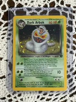Dark Arbok 2/82 - Team Rocket Holo Rare Pokemon TCG - LP+ - Image 1
