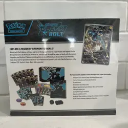 Pokemon TCG Scarlet & Violet Black Bolt Elite Trainer Box Collector's Promo - Image 4