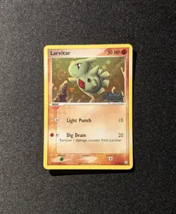Pokemon EX TEAM ROCKET RETURNS - #63/109 Larvitar - Reverse Holo - ENG - NM/M - Image 3