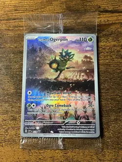 Pokemon Teal Mask Ogerpon Sealed Twilight Masquerade Promo #123 - Image 1