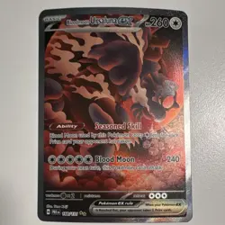 Pokemon Bloodmoon Ursaluna EX 168/131 PRE EN Special Illustration Rare EX - Image 1