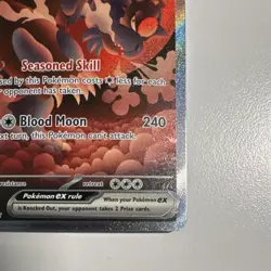 Pokemon Bloodmoon Ursaluna EX 168/131 PRE EN Special Illustration Rare EX - Image 3