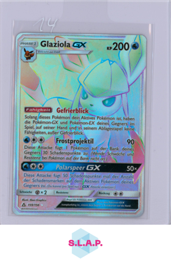 GLAZIOLA GX POKEMON 159/156 2018 SUN & MOON ULTRA PRISM SECRET GERMAN - Image 1