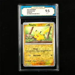 TQG 9.5 MINT+ 2023 Pokemon ENG Pikachu 025/165 C - Image 1