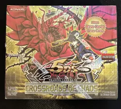New Yu-Gi-Oh 5D's Crossroads of Chaos Booster Box Sealed 24 Packs Yugioh - Image 1