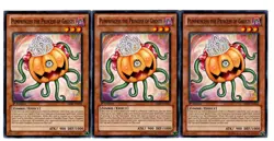 Yugioh- 3X Pumprincess the Princess of Ghosts - Common - 1st - SHSP-EN032 - NM - Image 1