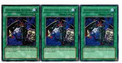 Yugioh- 3X Chthonian Alliance - Rare - 1st Edition - EEN-EN044 - Light Play - Image 1