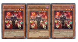 Yugioh- 3X Rapid-Fire Magician - Rare - Unlimited - EEN-EN019 - Light Play - Image 1