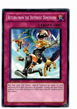 Yugioh- 1X Return from the Different Dimension - Common - 1st - SDLS-EN034 - LP - Image 1