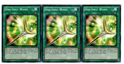 Yugioh- 3X One-Shot Wand - Common - Unlimited - ABYR-EN051 - Near Mint - Image 1