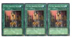 Yugioh- 3X "A" Cell Breeding Device - Common - 1st Edition - FOTB-EN043 - LP - Image 1