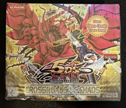 New Yu-Gi-Oh 5D's Crossroads of Chaos Booster Box Sealed 24 Packs Yugioh - Image 1