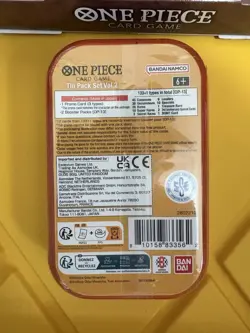 ONE PIECE CGC Op-13 +More ENGLISH Luffy Tin And Box Sealed Lot Collection Mint - Image 3