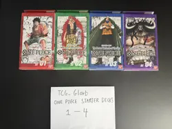 One Piece Starter Decks 1-4 [Set of 4] - Image 1