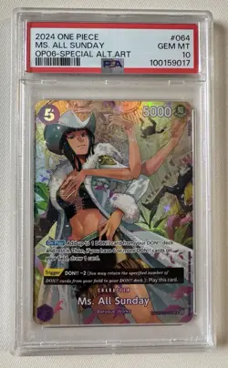 Ms. All Sunday (SP) OP04-064 Wings of the Captain Foil - Image 1