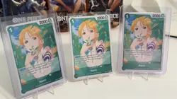One Piece TCG EB02-017 Nami Rare (x3) English/Near Mint. - Image 2