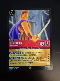 118/204 - Hercules - Mighty Leader - Whispers in the Well - Disney Lorcana - Image 1