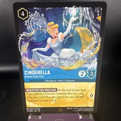 Cinderella Dream Come True 155/204 Disney Lorcana TCG Epic - Image 3