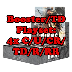 Weiss Schwarz Nikke EN Booster + TD Playset 4x C/U/CR/TD/R/RR English Trial Deck - Image 1