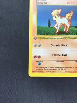 Pokemon Cards: Base Set 1st Edition Common: Ponyta 60/102 - Image 5