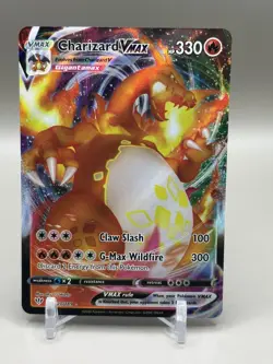 Pokemon TCG Charizard VMAX Darkness Ablaze Rare Holo Card 20/189 MP/HP - Image 1