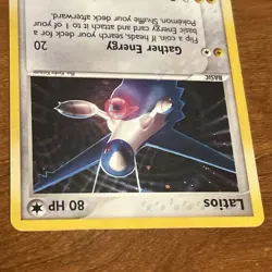 2004 Pokemon Card EX Trainer Kit Holo Latios 2/10 Ungraded - Image 3