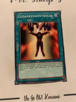 GEDANKENKONTROLLE - 1. AUFLAGE LED7-DE044 DEUTSCH Yu-Gi-Oh! CARD COMMON TCG OCG - Image 2