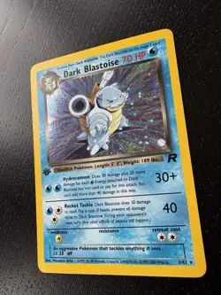 Pokemon cards: Dark Blastoise 1st Edition Team Rocket Holo 3/82 - Image 4