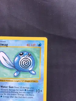 Pokemon Cards: Base Set 1st Edition Common: Poliwag 59/102 - Image 3
