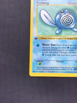 Pokemon Cards: Base Set 1st Edition Common: Poliwag 59/102 - Image 5