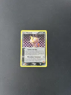 Pokemon Card EX Team Rocket Returns Rocket's Meowth 46/109 - Image 2