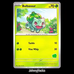 Bulbasaur - 2023 My First Battle Promo Stamped Exclusive- Pokemon Card (NM) - Image 1