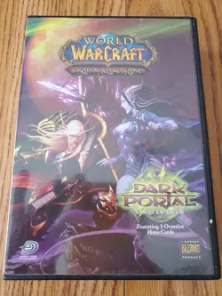 WORLD OF WARCRAFT Trading Card Game Dark Portal Starter Deck READ and SEE PHOTOS - Image 1