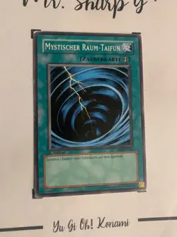 MYSTISCHER RAUM-TAIFUN - 1. AUFLAGE SD4-DE016 DEUTSCH Yu-Gi-Oh! CARD GAME KONAMI - Image 4
