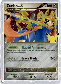 Zacian LV. X SWSH135 SWSH: Sword & Shield Promo Cards Holo - Image 1