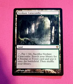Verdant Catacombs Zendikar MTG Card Regular LP Condition 🔥 - Image 1