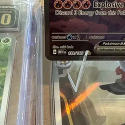 Pokemon TCG Charizard EX Scarlet & Violet 151 Card Sir 199/165 See Photos - Image 3