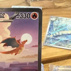 Pokemon TCG Charizard EX Scarlet & Violet 151 Card Sir 199/165 See Photos - Image 5