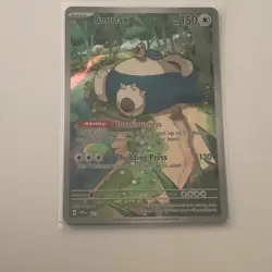 Pokemon Snorlax Promo SVP 051 English 151 Card NM Condition - Image 1