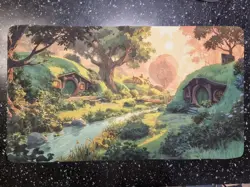 LOTR Card Playmat MTG The Shire - Image 1