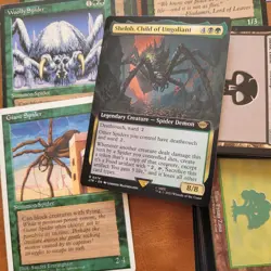 Shelob, Child of Ungoliant ***SPIRDERS's*** Tribal COMMANDER DECK MTG 100 Cards - Image 1