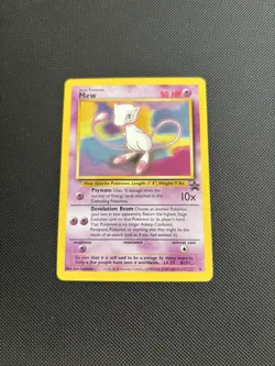 Pokemon Card Black Star Promo Mew 8 WOTC - Image 2
