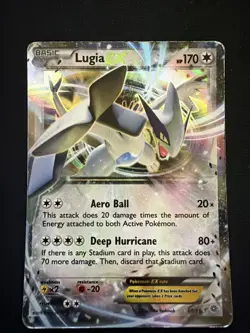 Pokemon TCG - XY Ancient Origins Lugia EX Ultra Rare Holo Card - 68/98 - Image 1
