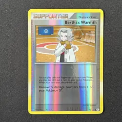 Bertha's Warmth Reverse Holo 90/111 Rising Rivals Pokemon Card - Image 2