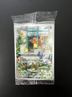 Charmander 044 Sv: Scarlet & Violet Promo Cards Holo Sealed - Image 1
