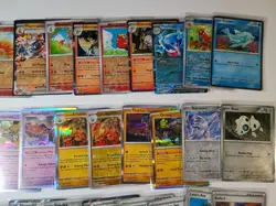 Pokemon TCG Twilight Masquerade (TWM EN) Reverse Holo/EX 36 Card Lot - Image 3