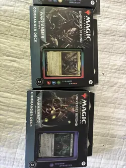 Wizards of the Coast Magic The Gathering Warhammer 40K Commander Deck- 100 Cards 195166173474 - Image 1