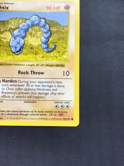 Pokemon Cards: Base Set 1st Edition Common: Onix 56/102 - Image 4