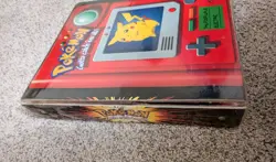 Vintage Pokemon Card Binder Thunder Wave Electric Pikachu Nintendo 1998 Pokedex - Image 4